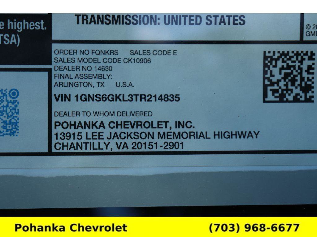 New 2026 Chevrolet Suburban High Country image 33