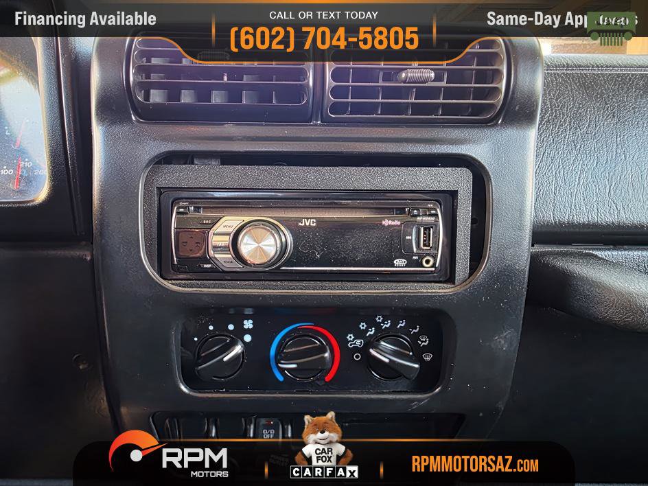 Used 2004 Jeep Wrangler X AWD/4WD image 15