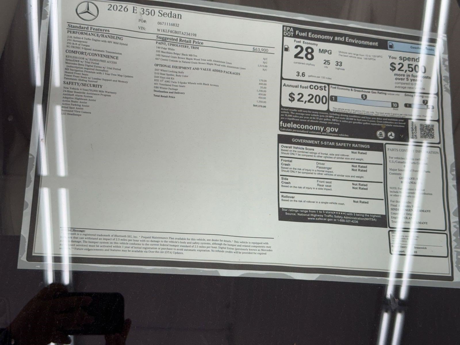 New 2026 Mercedes-Benz E 350 Sedan image 33