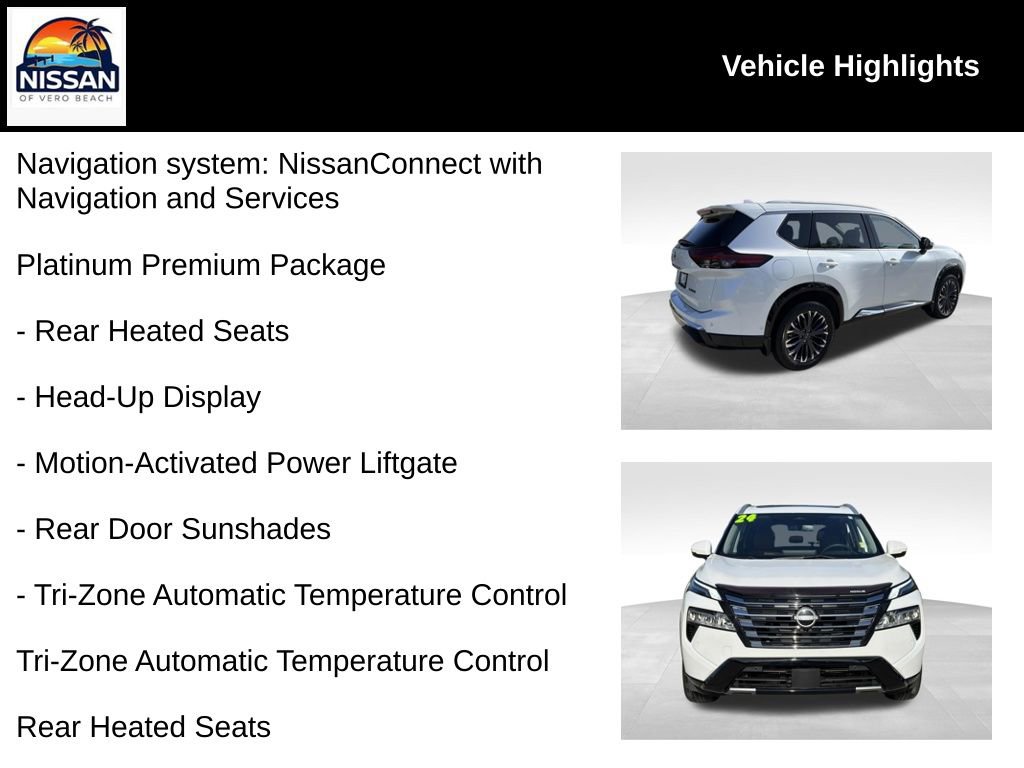 Used 2024 Nissan Rogue Platinum w/ Platinum Premium Package image 19
