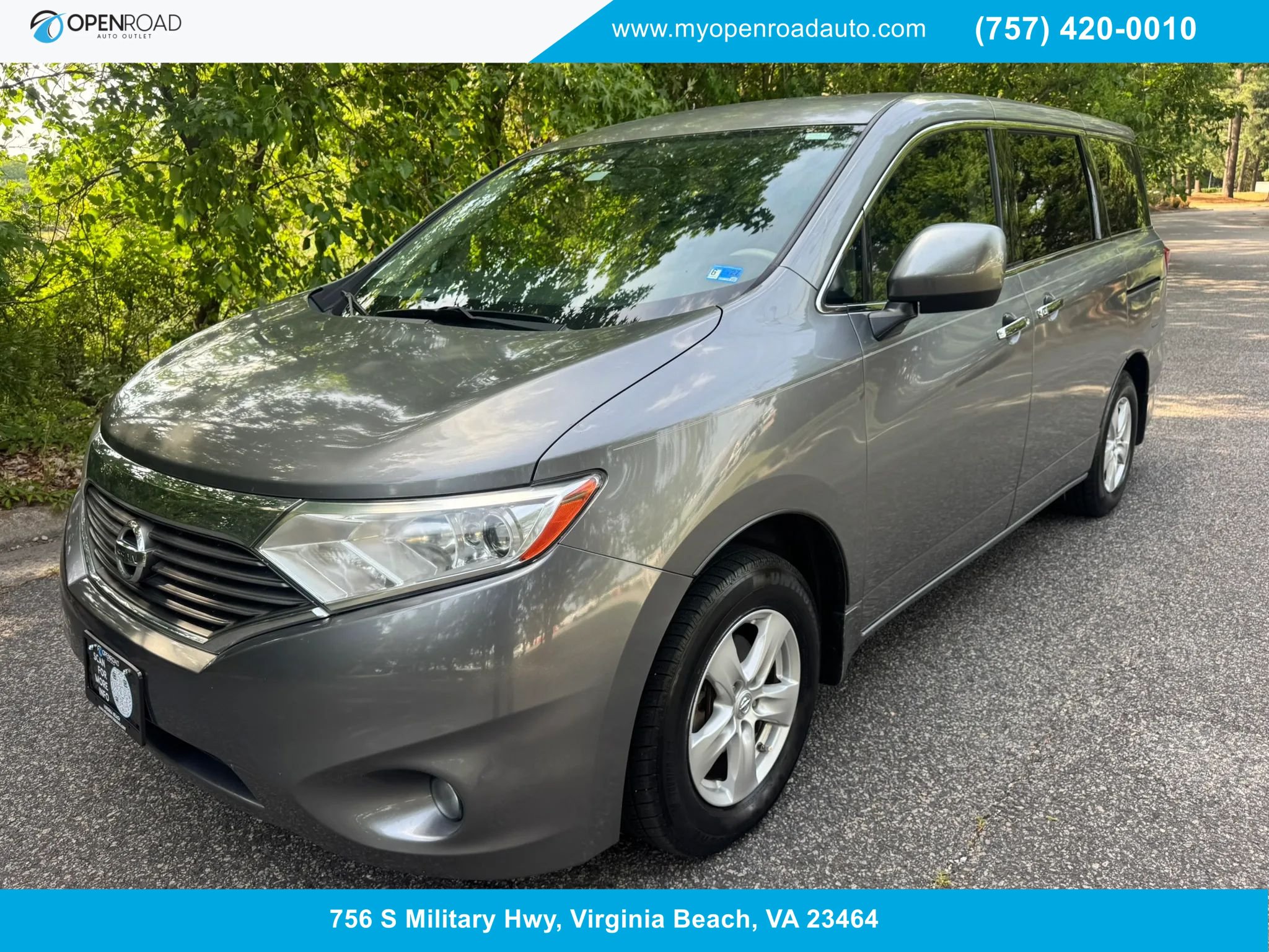 Used 2015 Nissan Quest SV w/ Value Cargo Package FWD image 1