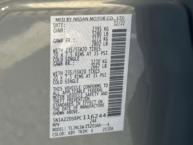 Used 2023 Nissan Murano Platinum w/ Cargo Package image 26