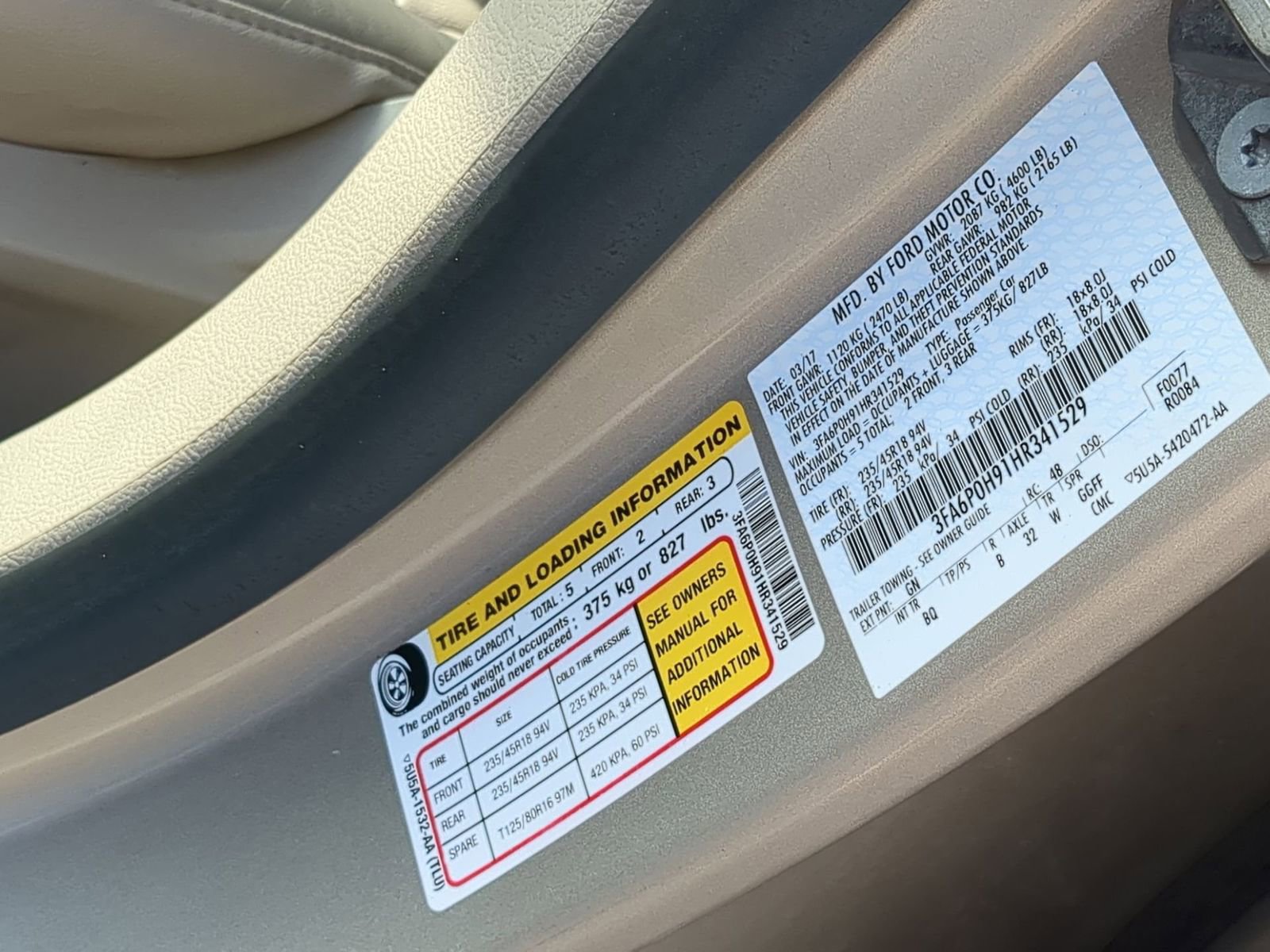 Used 2017 Ford Fusion SE image 38