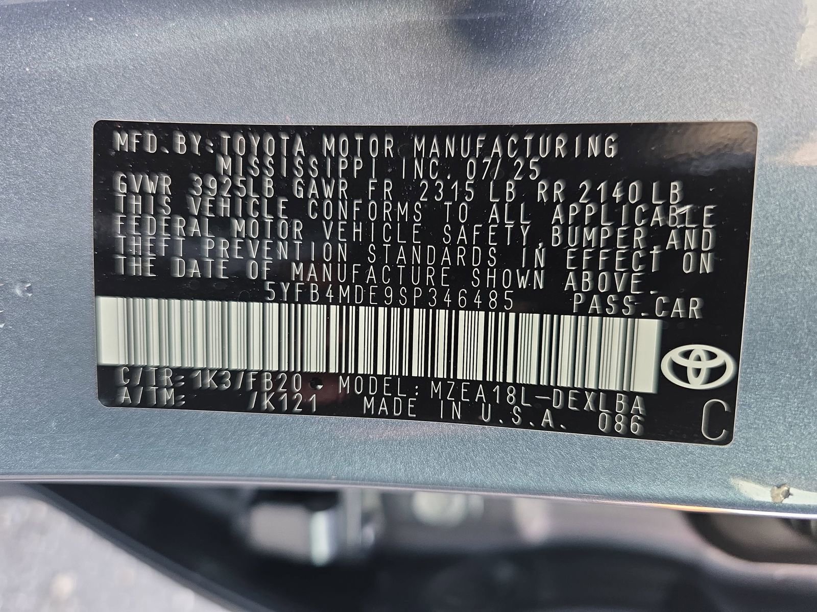 Used 2025 Toyota Corolla LE image 33