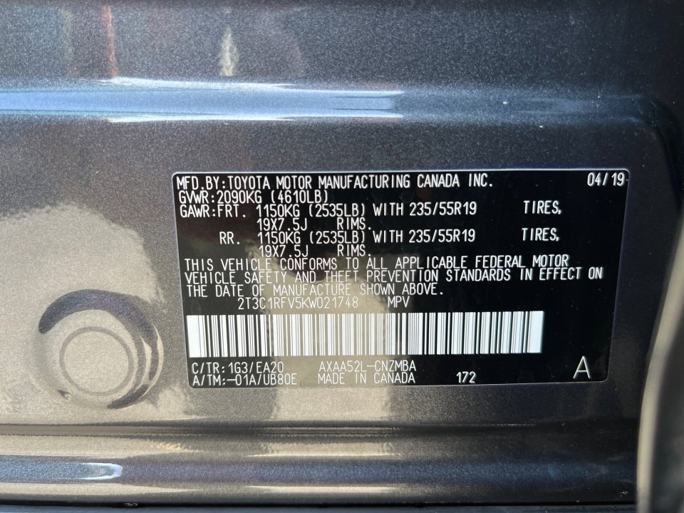 Used 2019 Toyota RAV4 XLE Premium image 38