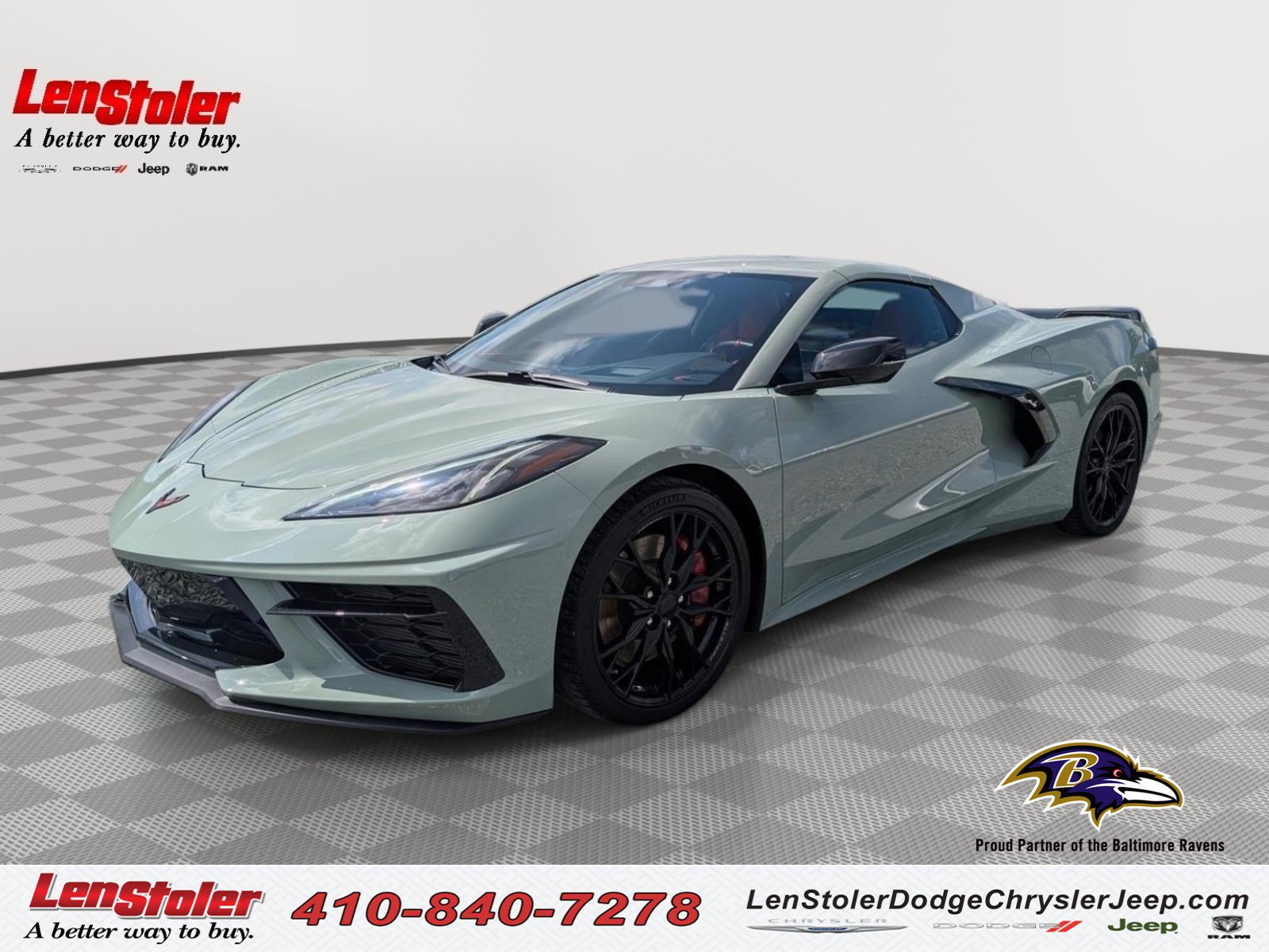 Used 2024 Chevrolet Corvette Stingray Premium Conv w/ Z51 Performance Package RWD image 1