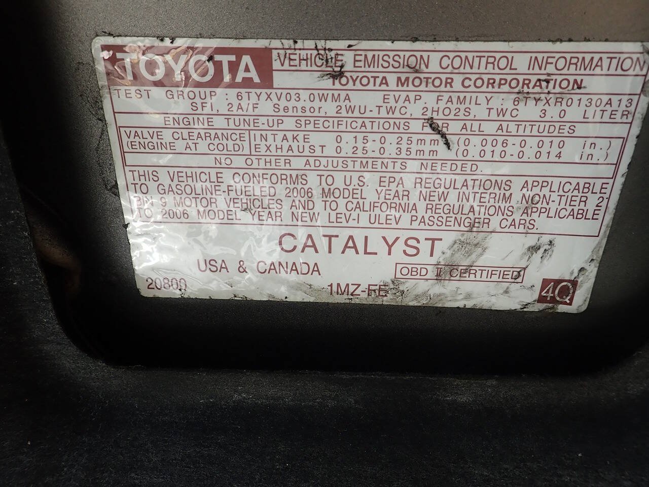Used 2006 Toyota Camry XLE w/ VSC & Side Airbag Pkg FWD image 36