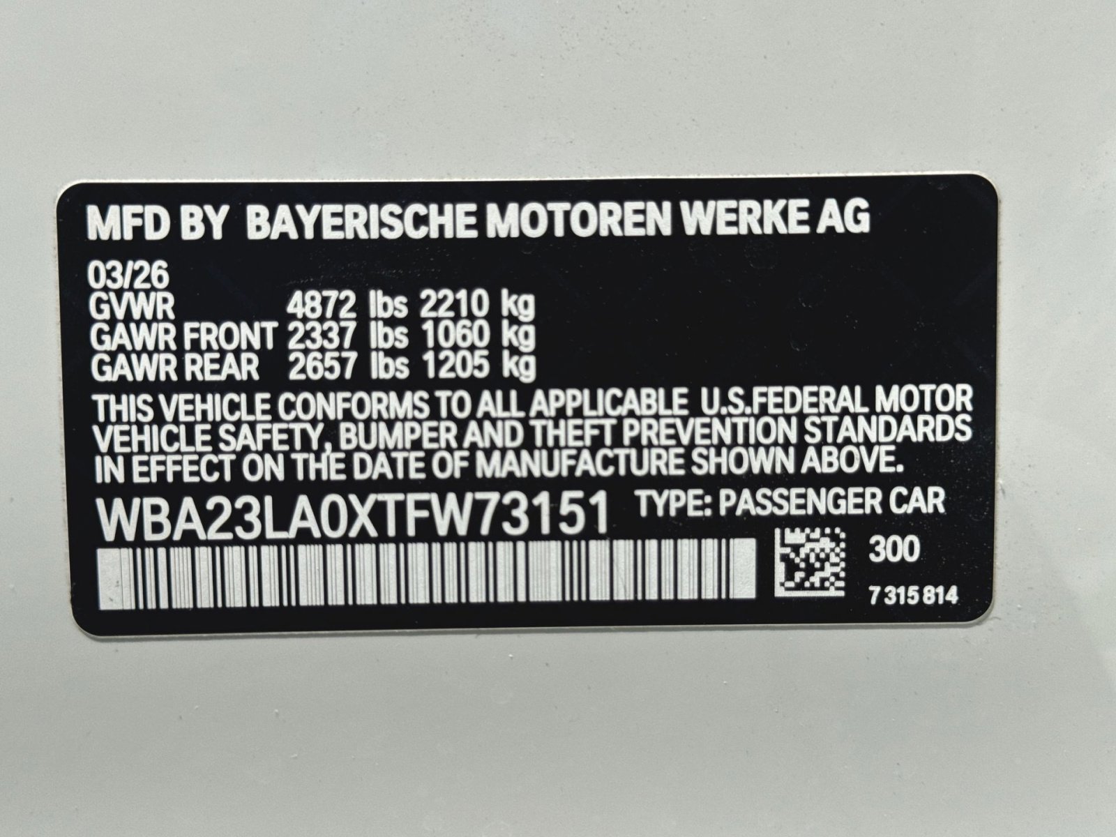 New 2026 BMW 330i xDrive Sedan w/ Premium Package AWD/4WD image 38