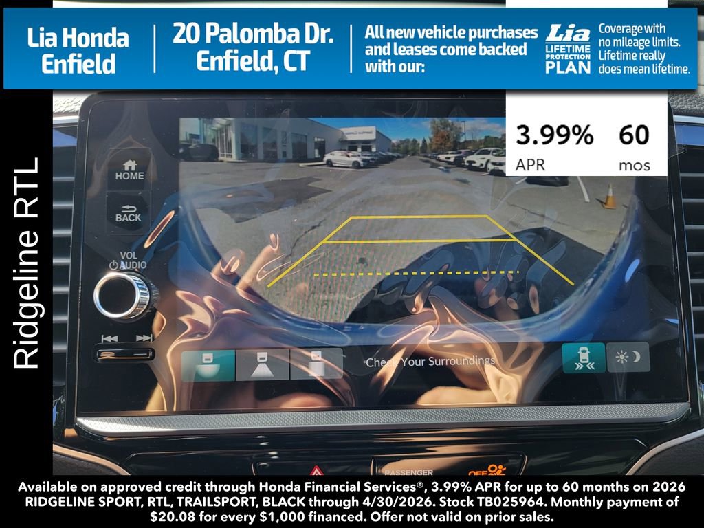 New 2026 Honda Ridgeline RTL image 22
