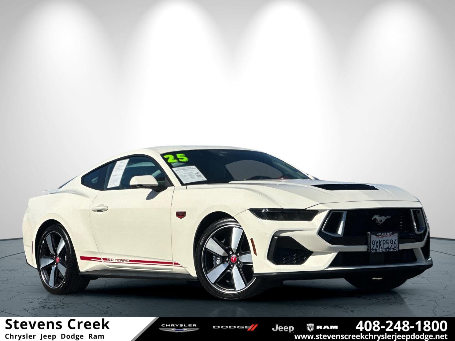 Used 2025 Ford Mustang GT Premium w/ 60th Anniversary Package RWD image 1