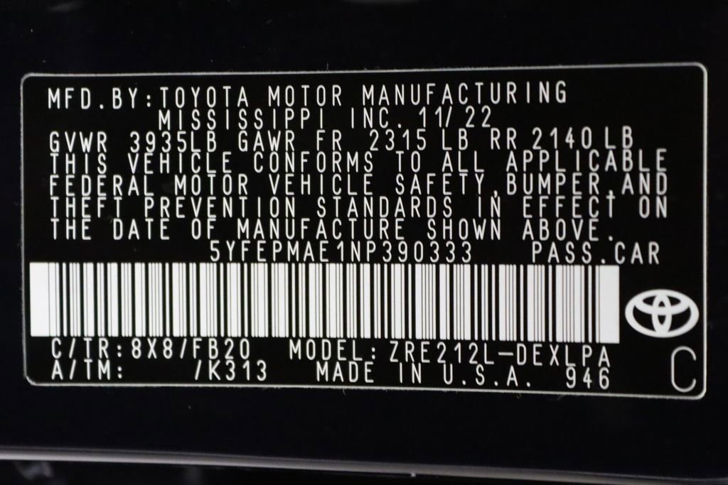 Certified 2022 Toyota Corolla LE image 17