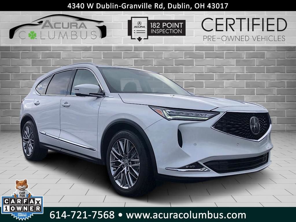 Certified 2023 Acura MDX SH-AWD w/ Advance Package