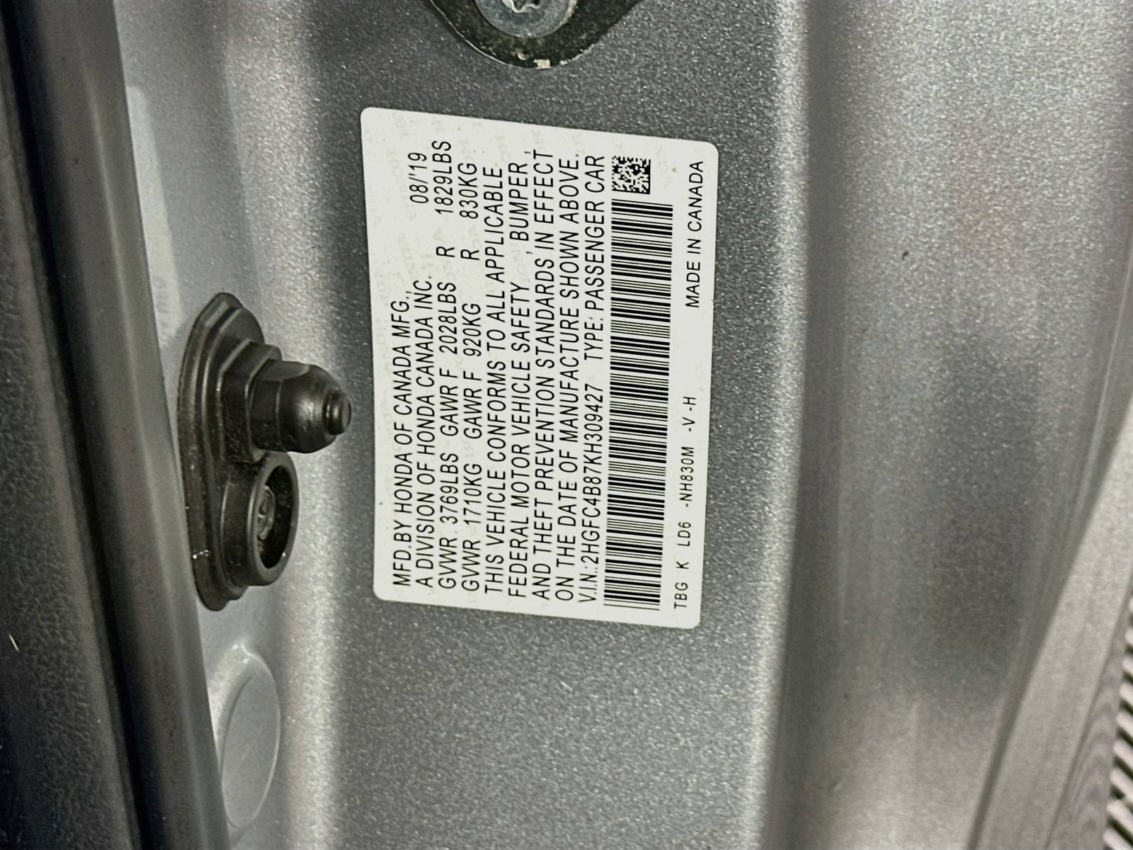 Used 2019 Honda Civic Sport image 29