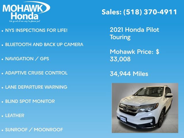 Certified 2021 Honda Pilot Touring image 8