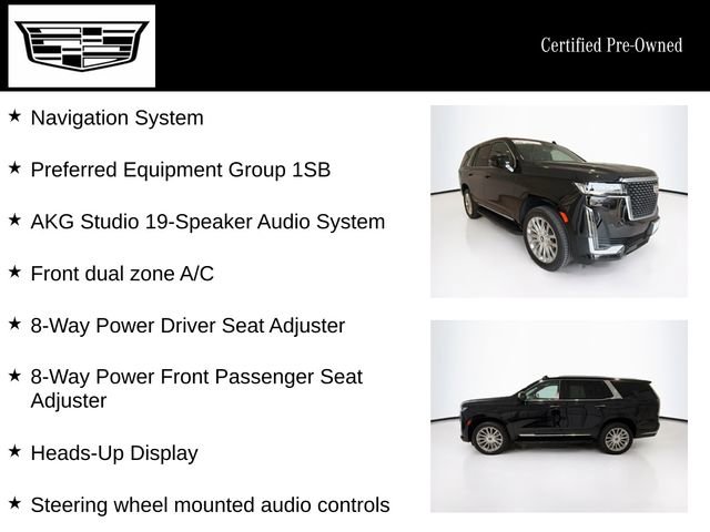 Used 2023 Cadillac Escalade Premium Luxury AWD/4WD image 4