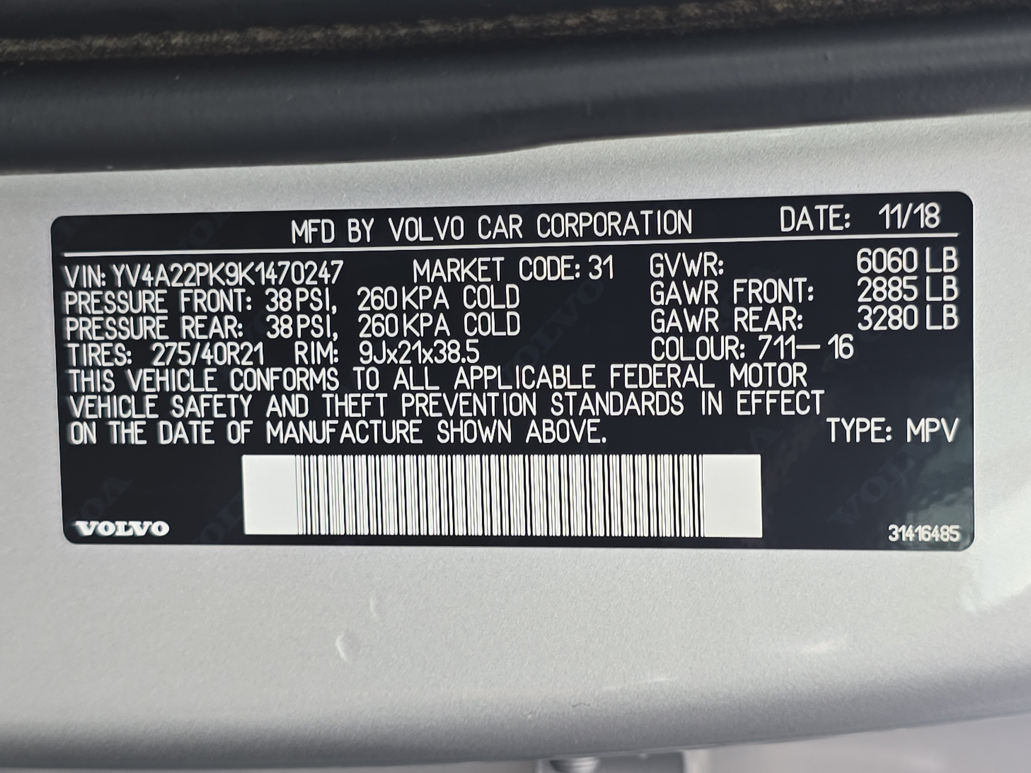 Used 2019 Volvo XC90 T6 Momentum w/ Advanced Package AWD/4WD image 38
