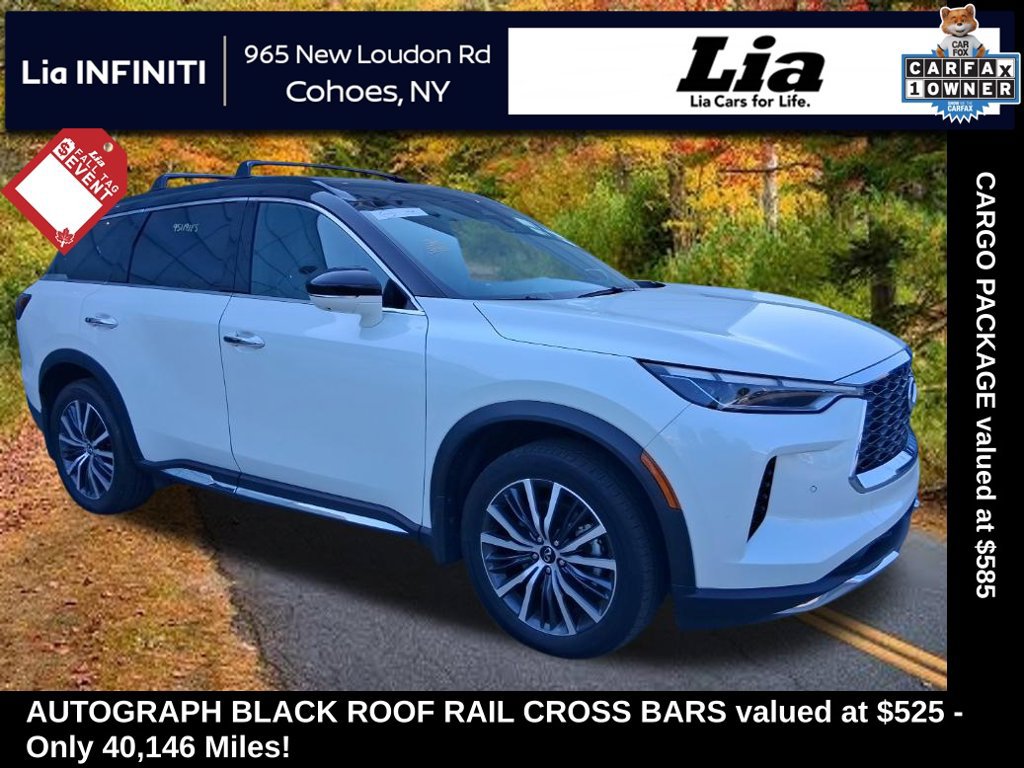 Certified 2022 INFINITI QX60 Autograph w/ Cargo Package AWD/4WD image 1