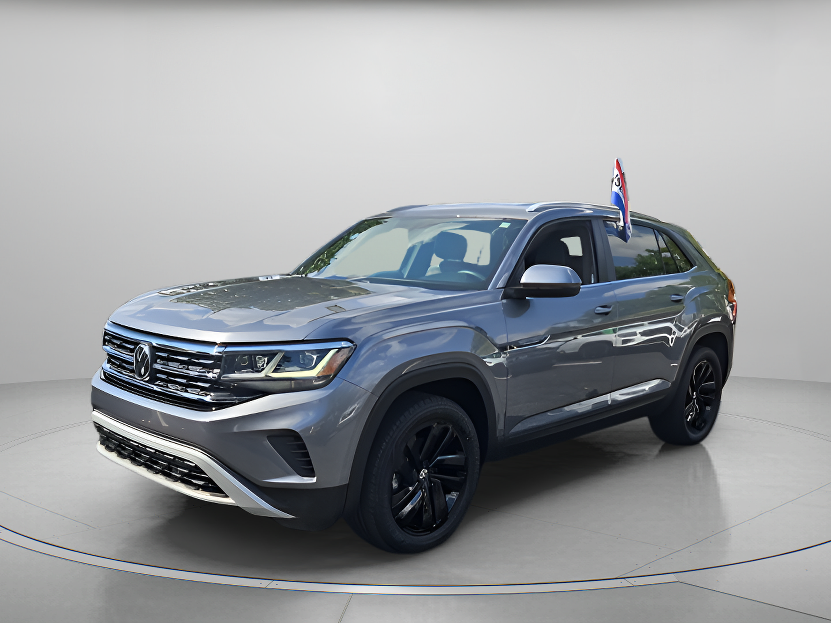 Used 2023 Volkswagen Atlas Cross Sport SE w/ Black Wheel Package