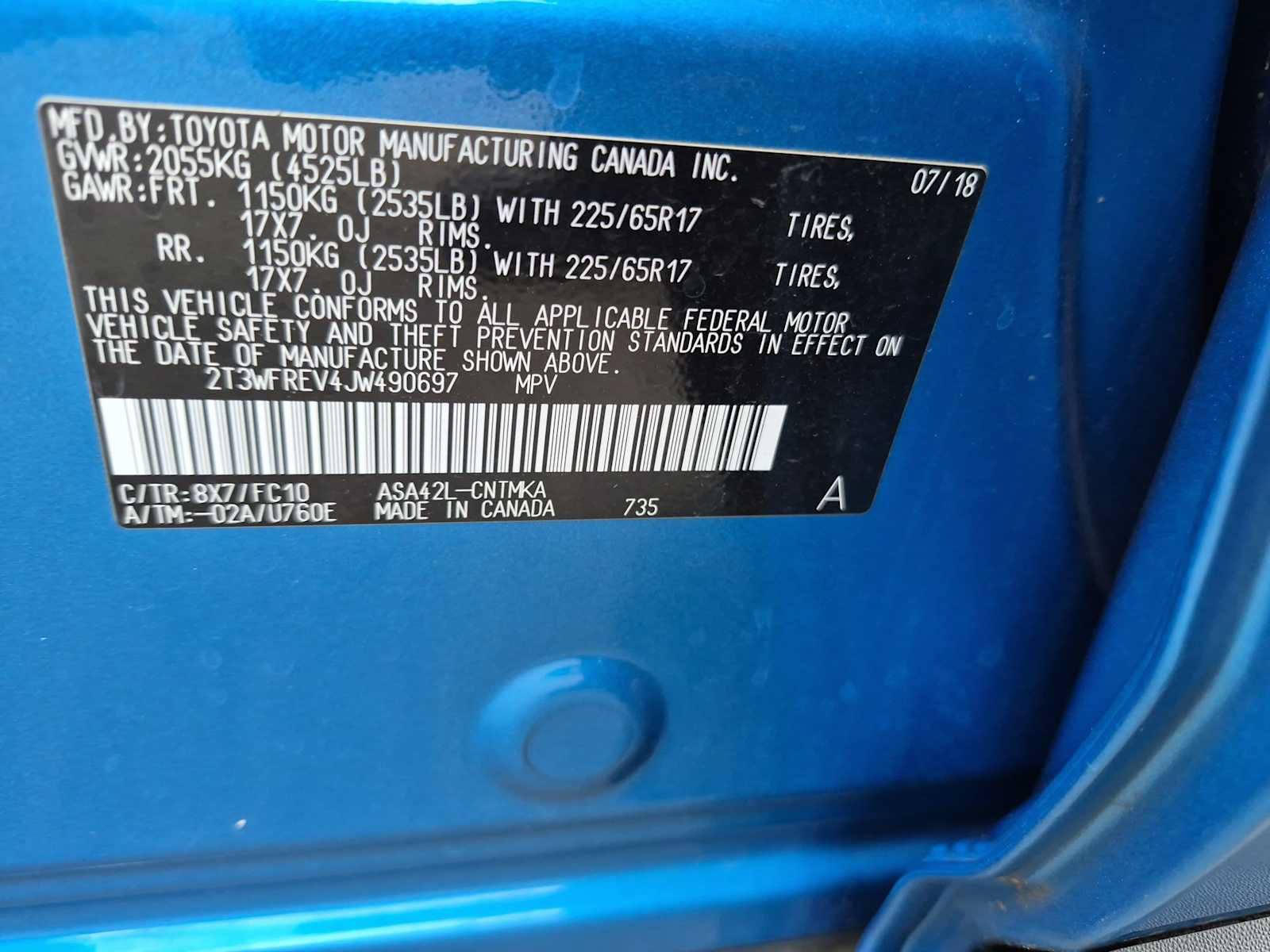 Used 2018 Toyota RAV4 XLE w/ Plus Extra Value Package FWD image 32