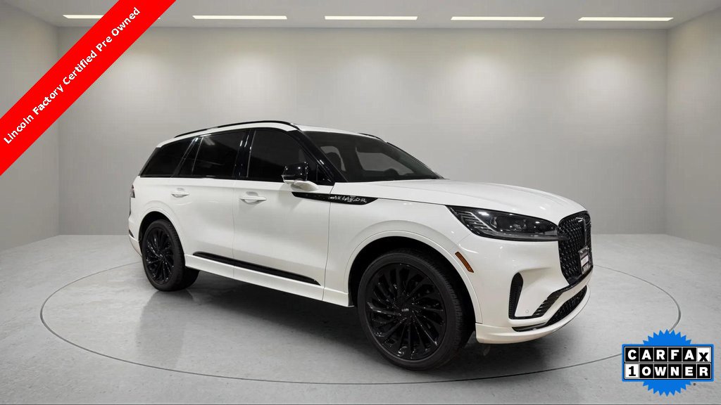 Certified 2025 Lincoln Aviator Reserve w/ Jet Appearance Package