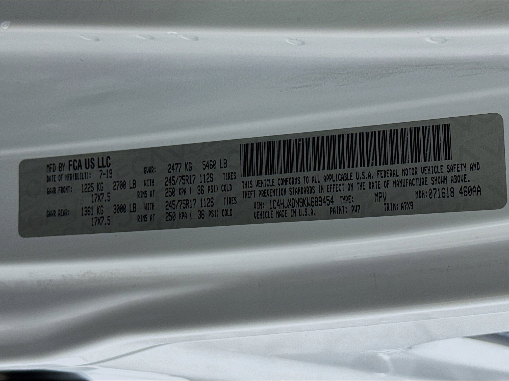 Used 2019 Jeep Wrangler Unlimited Sport S image 38