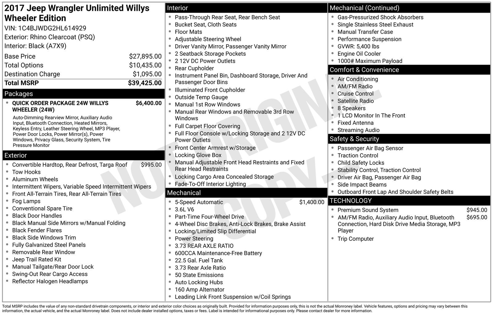 Used 2017 Jeep Wrangler Unlimited Willys image 4