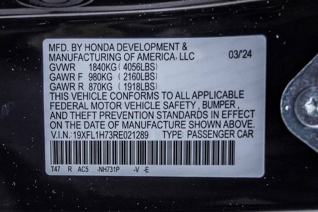 Used 2024 Honda Civic EX-L image 29