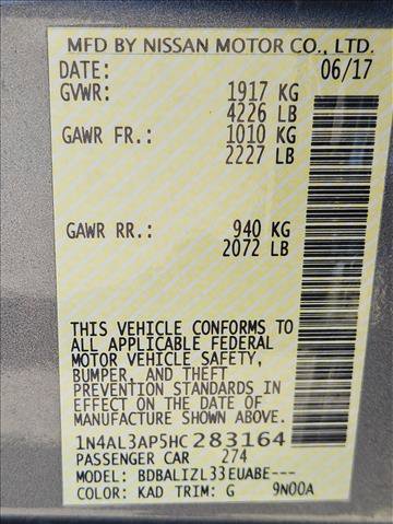 Used 2017 Nissan Altima 2.5 SV image 29