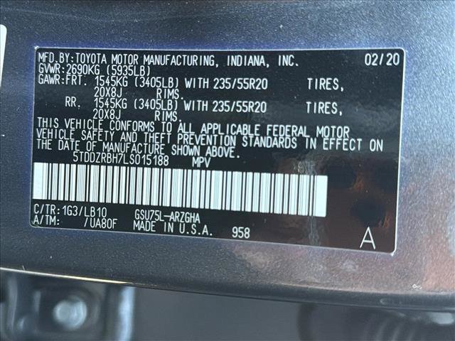 Used 2020 Toyota Highlander Limited image 29