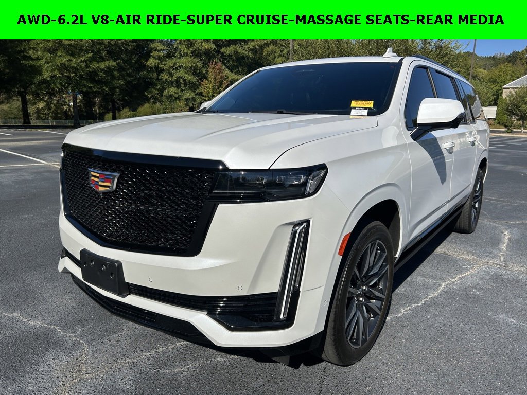 Used 2023 Cadillac Escalade ESV Sport Platinum w/ Heavy-Duty Trailer Package