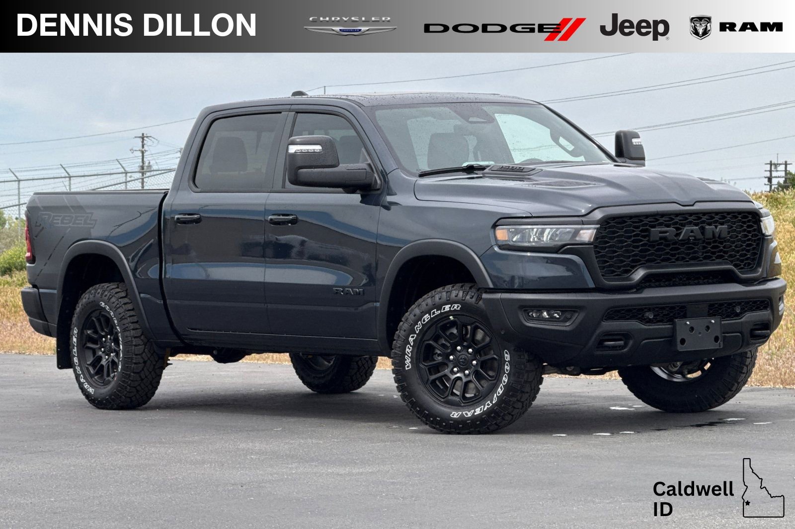 New 2026 RAM 1500 Rebel w/ Advanced Safety Group II AWD/4WD 360° Tour