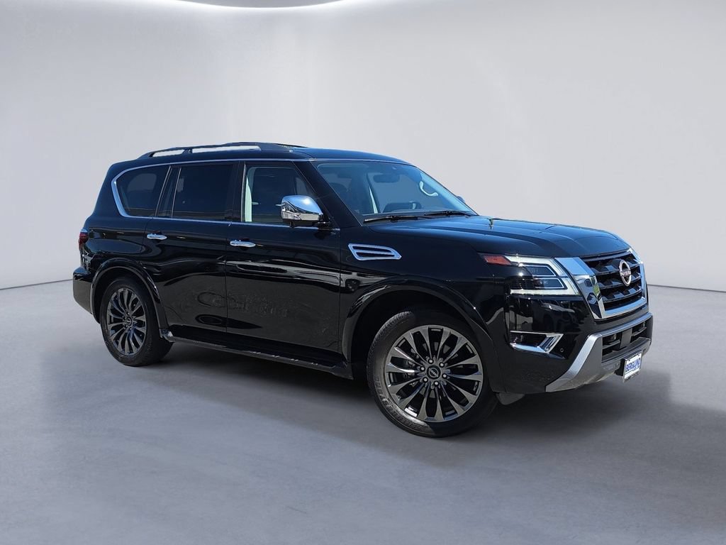 Used 2023 Nissan Armada Platinum w/ Captain's Chairs Package AWD/4WD image 2