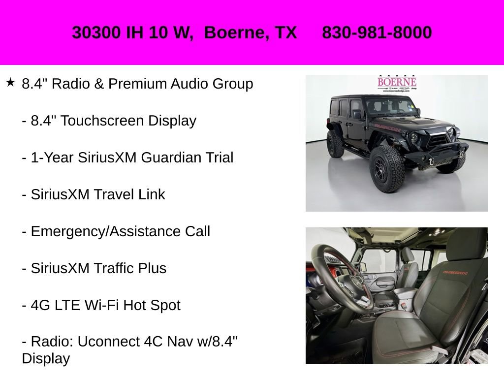 Used 2021 Jeep Wrangler Unlimited Rubicon w/ Xtreme Recon 35" Tire Package image 20