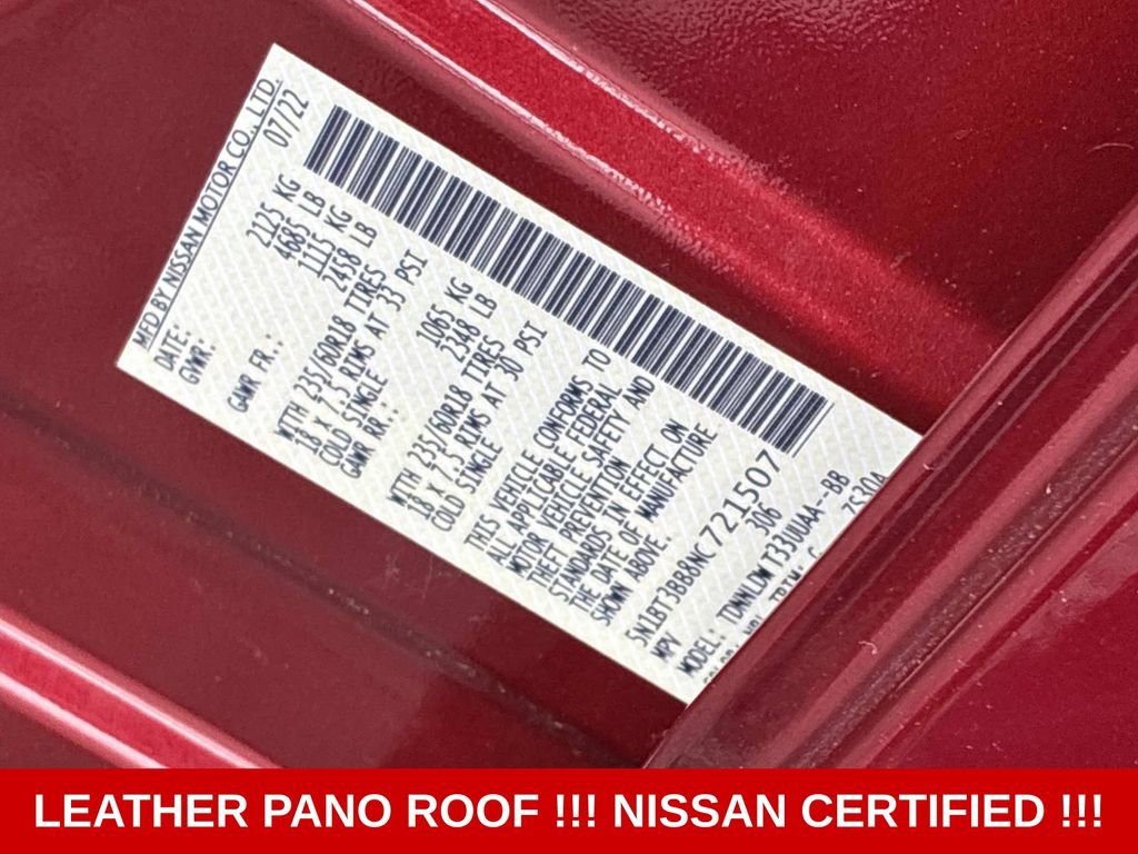 Certified 2022 Nissan Rogue SV w/ SV Premium Package AWD/4WD image 22