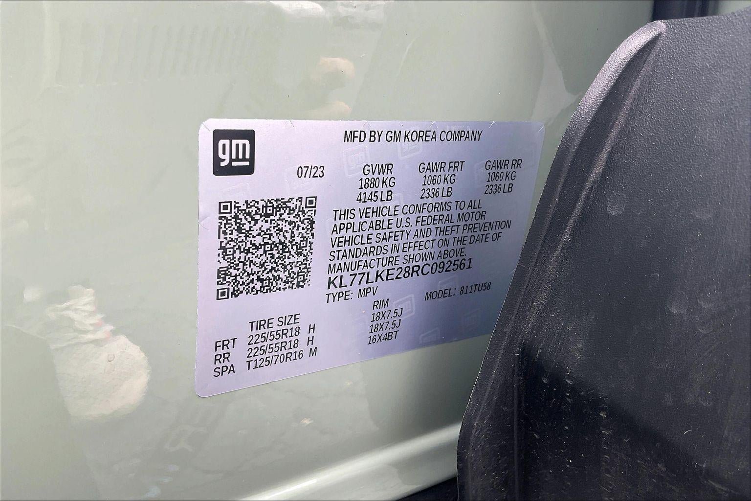 Used 2024 Chevrolet Trax ACTIV w/ Sunroof Package FWD image 33