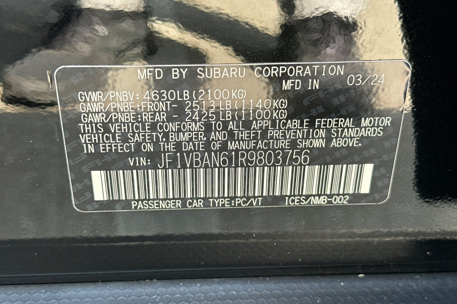 Used 2024 Subaru WRX Limited AWD/4WD image 28