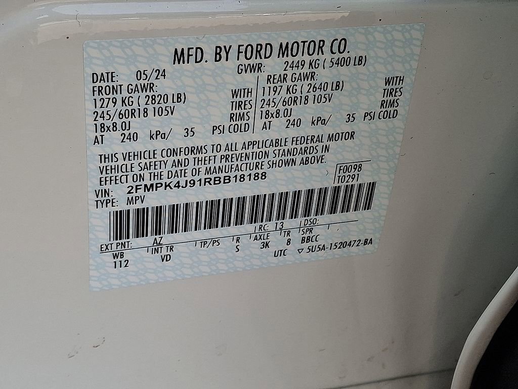 Used 2024 Ford Edge SEL w/ Convenience Package image 28