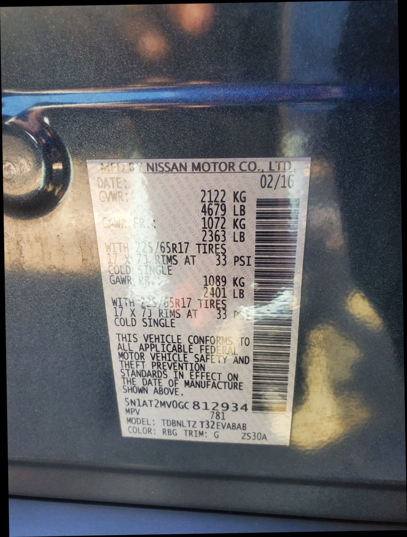 Used 2016 Nissan Rogue SV w/ SV Premium Package image 61