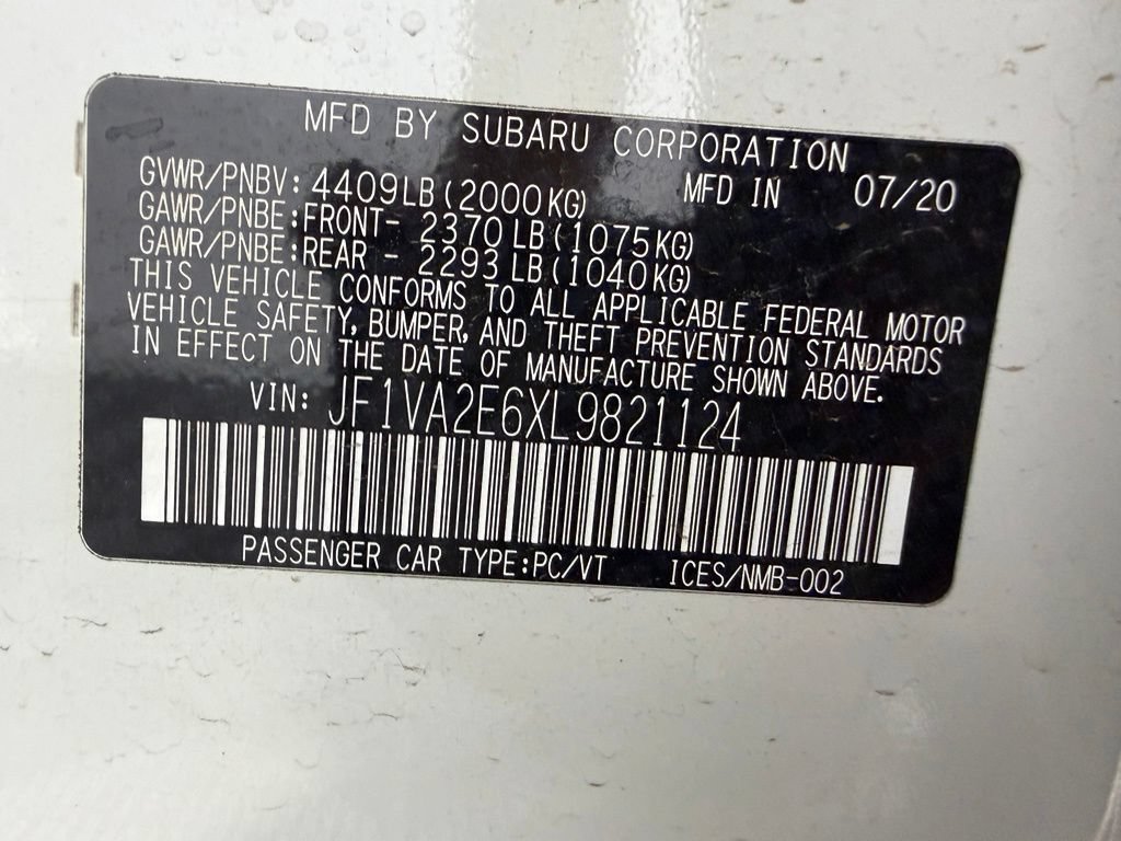 Used 2020 Subaru WRX STI AWD/4WD image 25