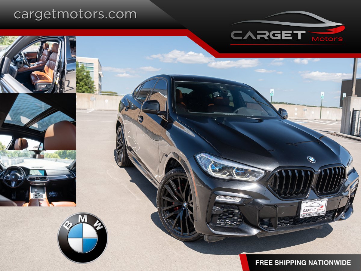 Used 2021 BMW X6 sDrive40i w/ M Sport Package RWD image 1