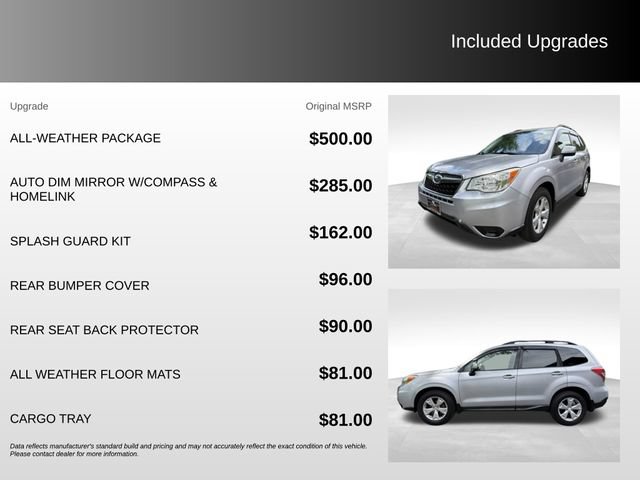 Used 2016 Subaru Forester 2.5i Premium w/ All-Weather Package AWD/4WD image 5