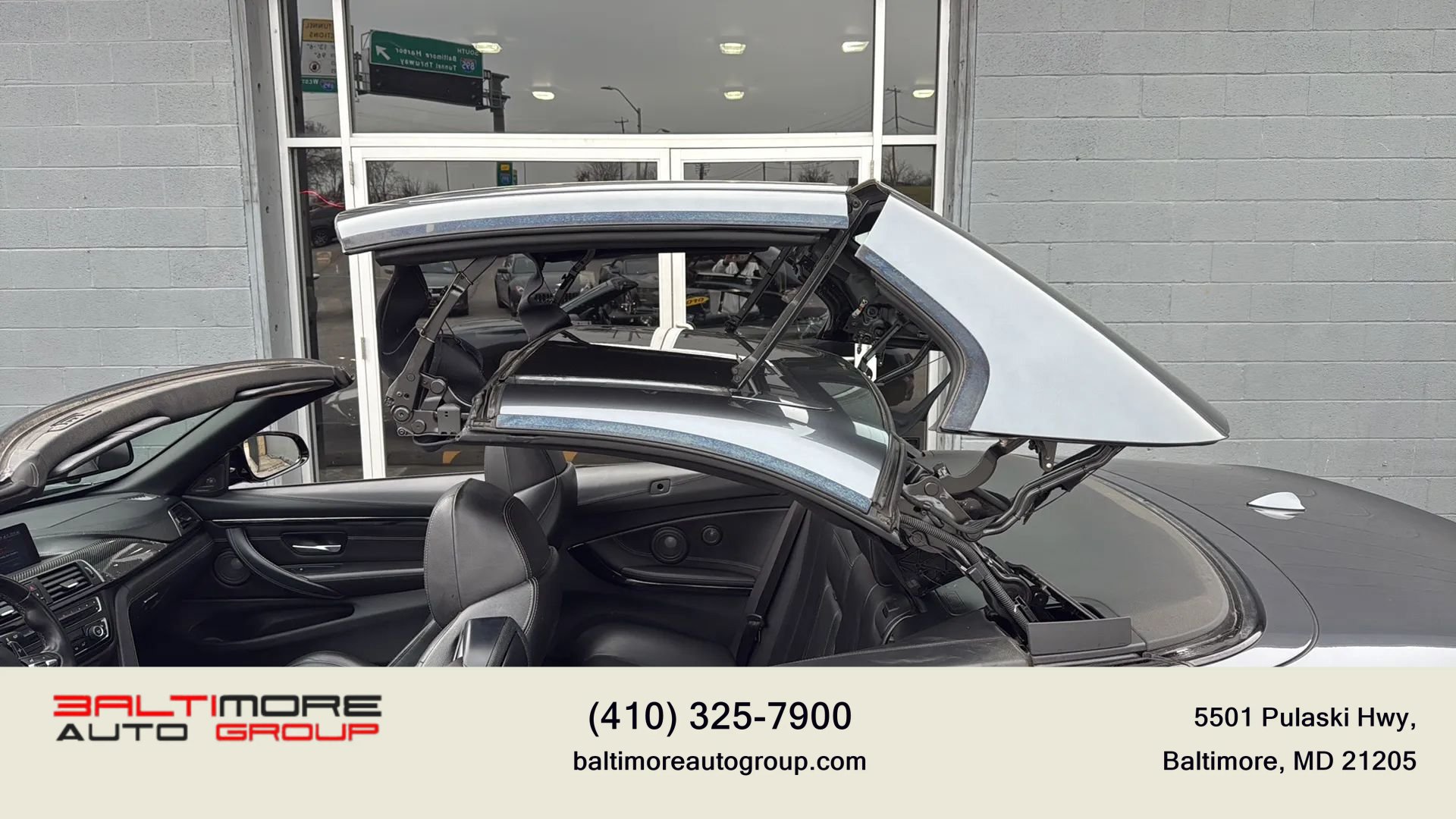 Used 2017 BMW M4 Convertible w/ Competition Package RWD image 14