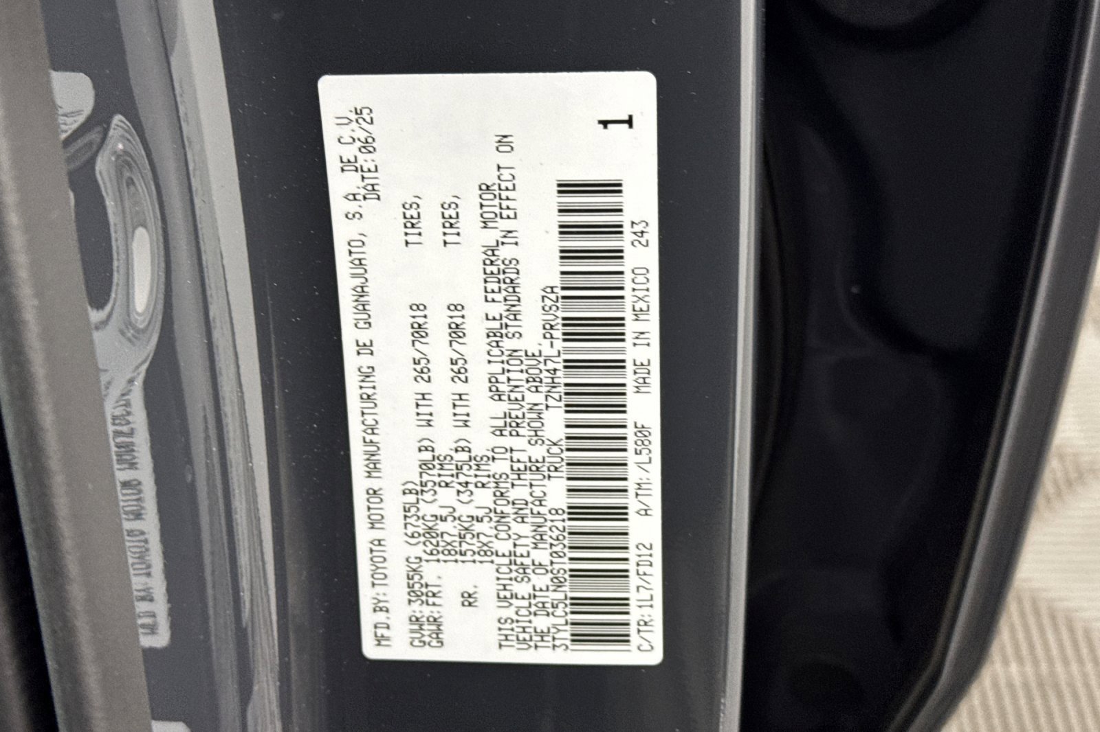 New 2025 Toyota Tacoma TRD Off-Road image 27