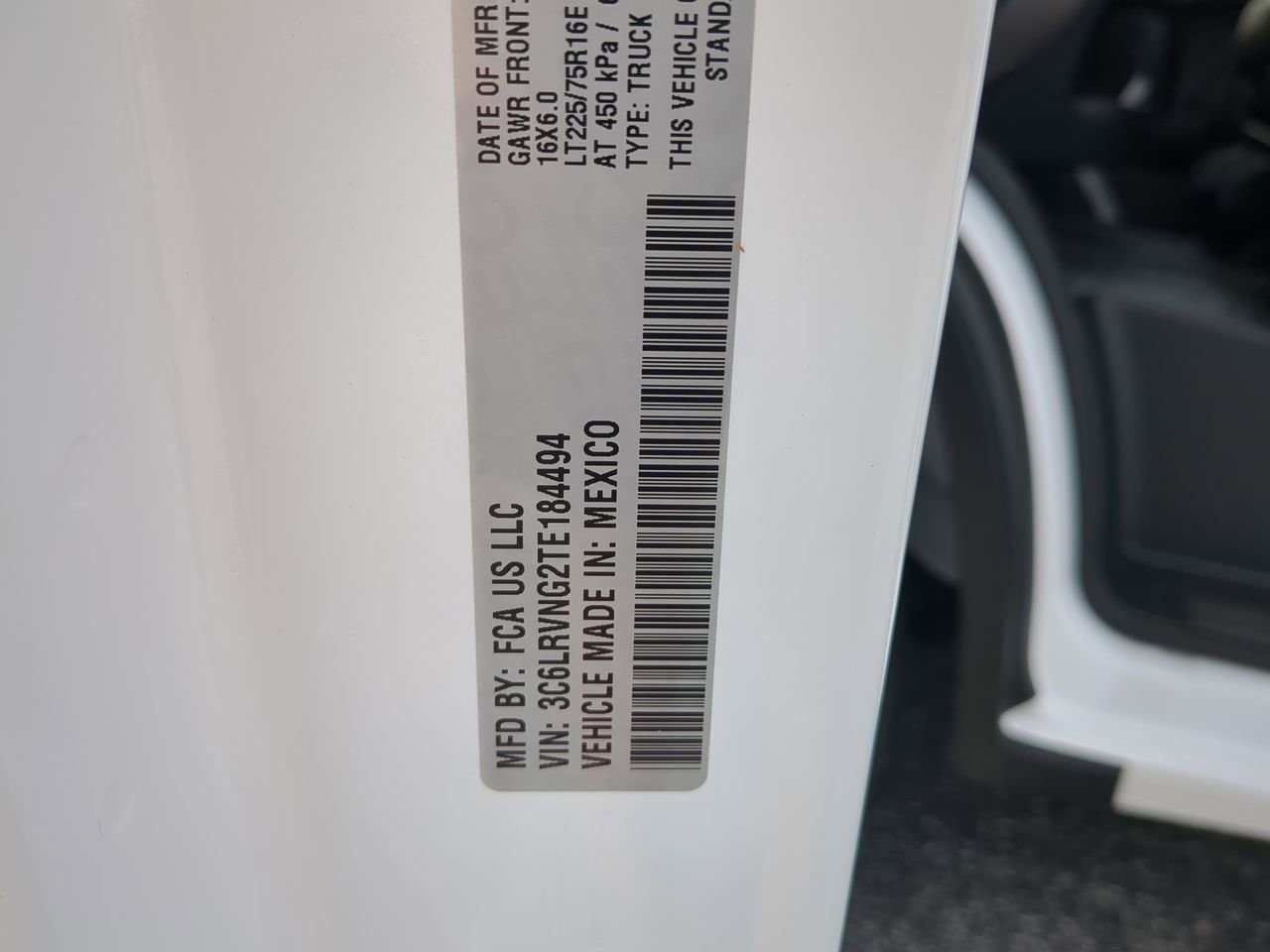 New 2026 RAM ProMaster 1500 w/ Storage Group FWD image 23