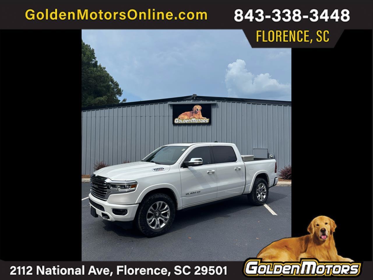 Used 2020 RAM 1500 Longhorn AWD/4WD image 1