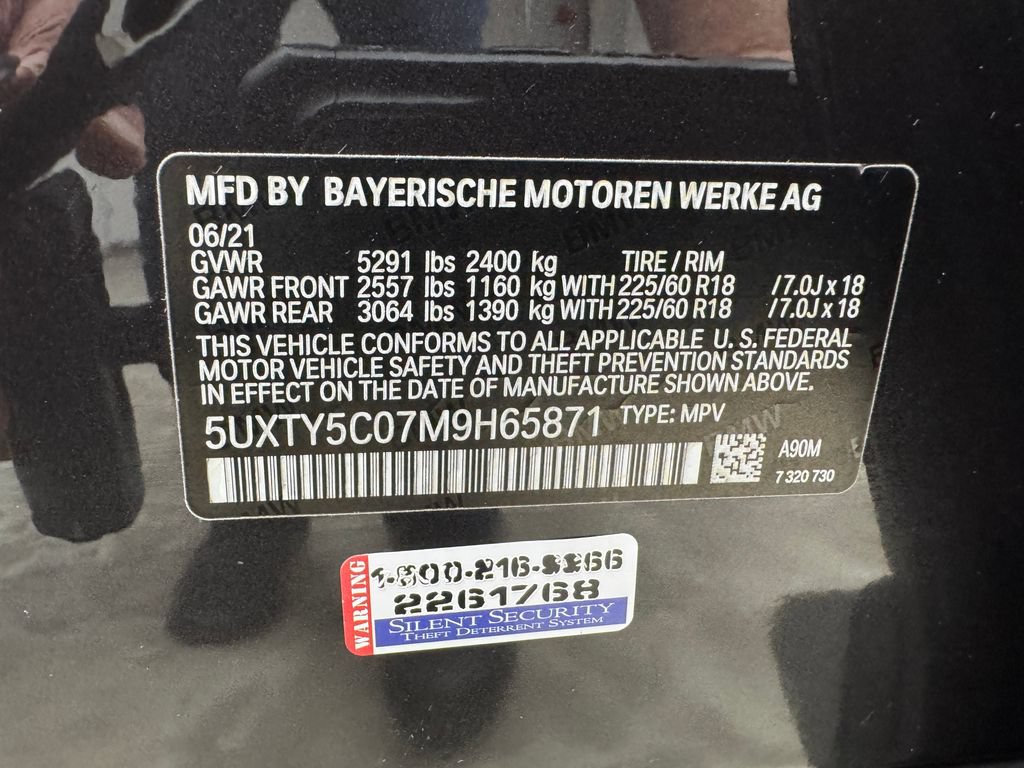 Used 2021 BMW X3 xDrive30i w/ Convenience Package AWD/4WD image 33