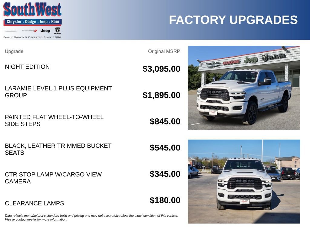 New 2026 RAM 2500 Laramie w/ Night Edition image 11