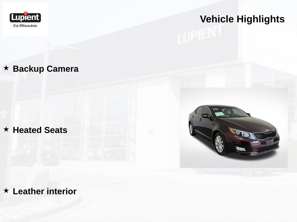 Used 2015 Kia Optima EX w/ EX Premium Package FWD image 5