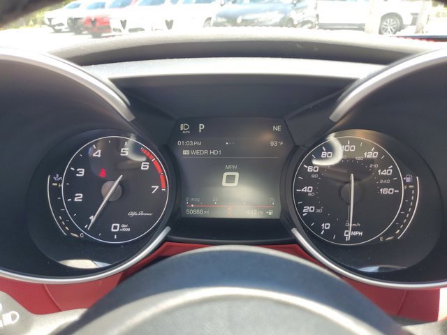 Used 2019 Alfa Romeo Giulia Ti Sport w/ Quick Order Package 22U Sport RWD image 30