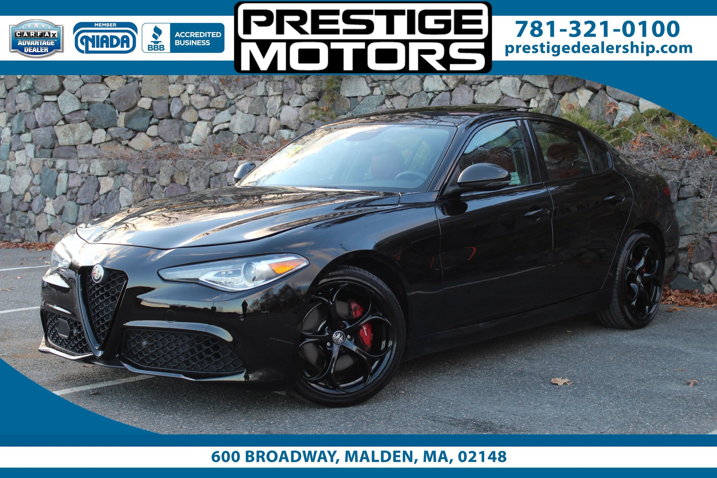 Used 2019 Alfa Romeo Giulia Ti Sport w/ Quick Order Package 22S Sport image 1